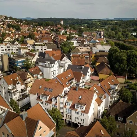 Studio-parkplatz-netflix-balkon * Plochingen