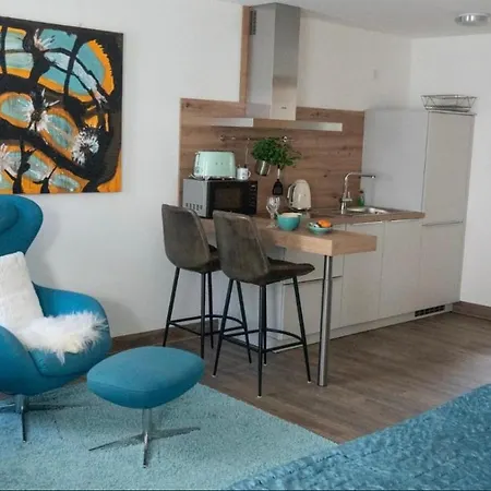 Studio-parkplatz-netflix-balkon Апартаменты Плохинген